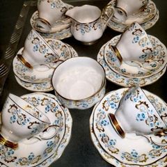 Ultra rare Royal Albert Rocaille teaset