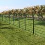 1M X 20M Green Wire Mesh Fencing  PVC Coated 100 x 100mm Mesh Size 2.2mm Wire Diameter Galvanized Wire Fence Roll Image 5