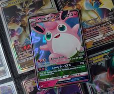 Wigglytuff GX ! Ultra Rare ! from Hidden Fates Set ! 2019 ! Pokemon Card !