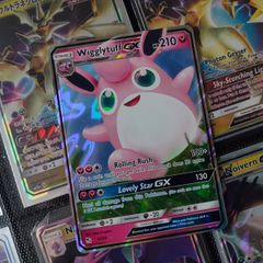 Wigglytuff GX ! Ultra Rare ! from Hidden Fates Set ! 2019 ! Pokemon Card !