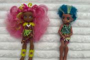 Mattel Cave Club Fernessa Doll Prehistoric and Slate Used Please look at the pictures