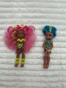 Mattel Cave Club Fernessa Doll Prehistoric and Slate Used Please look at the pictures