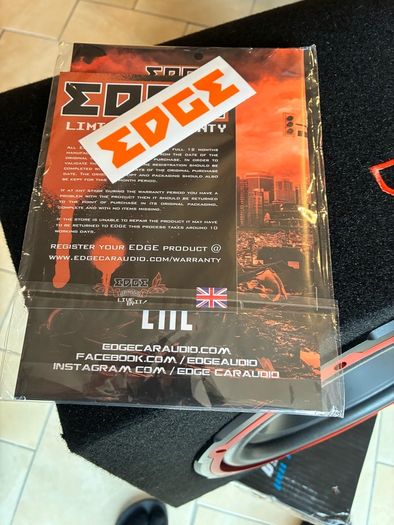 EDGE 12" EDB12A Active Subwoofer
