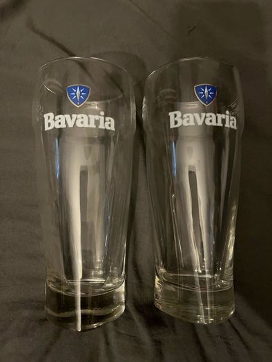 bavaria beer pint glasses