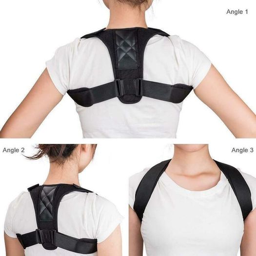 New Posture Corrector Belt Adjustable Back Brace Straightener For Men and Women
