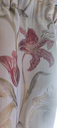 Curtains on tape