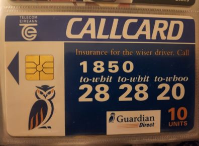 Guardian Insurance callcard