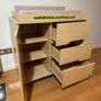 KUB Baby Changing Table + New Mat Image 3