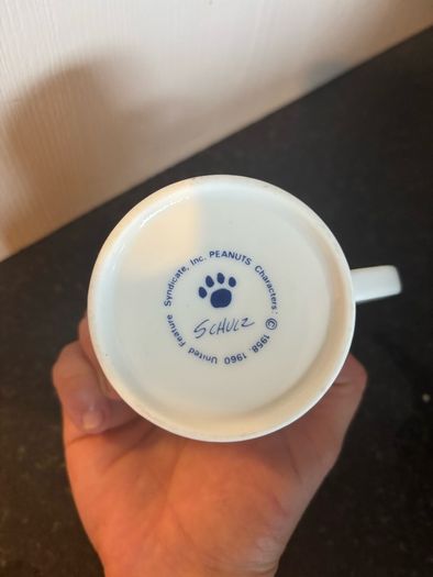 Vintage Peanuts Snoopy Collectible Cup