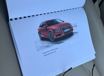 AUDI S3 AUDI A3 Owners manual