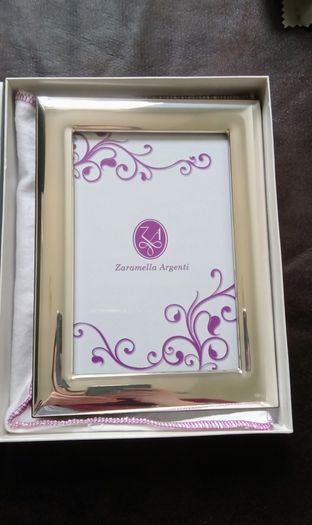 Zaramella Argenti sterling silver picture frame - Tel Aviv - 10 x 15