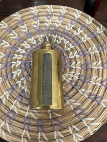 old brass bottle