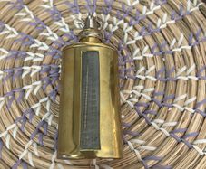 old brass bottle
