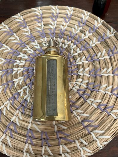 old brass bottle