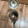 Coffee/Tea Pot Pitcher Silver Plated VM Rogers Vintage Footed Hinged Lid Image 3