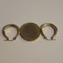 gold ear rings Image 3