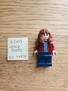 lego st023 joyce byers, set stranger things wsqk radio station 40891