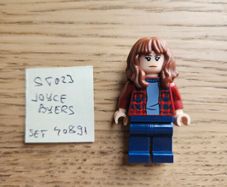 lego st023 joyce byers, set stranger things wsqk radio station 40891
