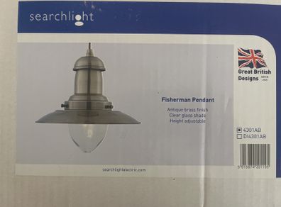 Fisherman's pendant light