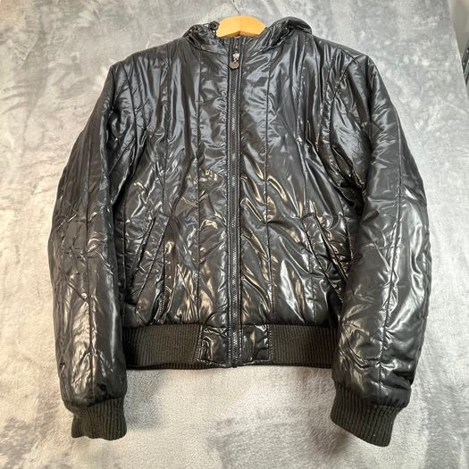 Rare Mammut XC OSLabelproject Jacket - Black Quilted Bomber - Ltd Edition - L