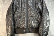 Rare Mammut XC OSLabelproject Jacket - Black Quilted Bomber - Ltd Edition - L