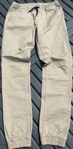 Jack & Jones Cream Cuff Leg Cargo Pants - Size 152cm/Age 12 yrs