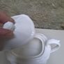 Small white serving dish Image 3