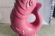 Glug Jug / Vase Rose Pink By wade pottery made in England.