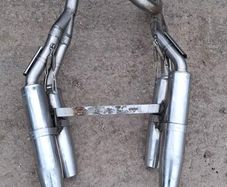 kawasaki z750 Laser quad pipe exhaust