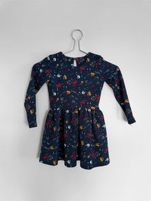 Pre Owned Dunnes Stores Navy Dress