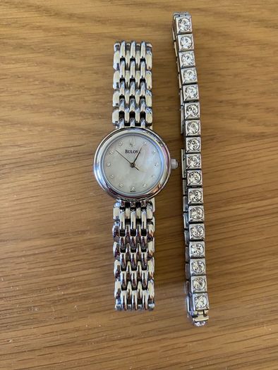 Gorgeous Bulova womens watch set