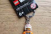 lego star wars luke skywalker keyring