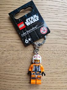 lego star wars luke skywalker keyring