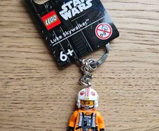 lego star wars luke skywalker keyring