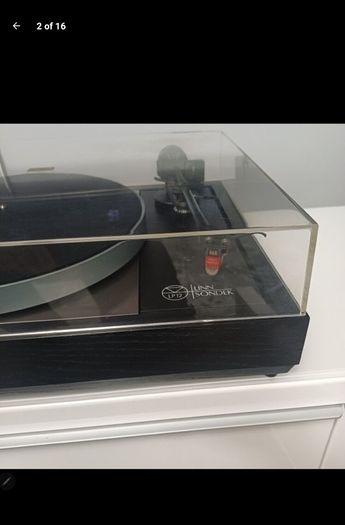 Hifi Gold Legendary iconic Linn Sondek LP12 Transcription turntable in Stunning Condition with AR Cambridge Cartridge and Linn basik Plus Tonearm and high end Audio Cables fully serviced and re capped