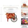 Candy Floss Machine for Home, for Children's Birthday Parties, Red/White Image 3