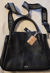 Black handbag. Brand new with tags. Italian brand Carpisa