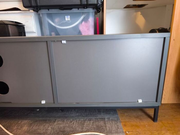 Modern Grey TV and Media Unit 160cm Wide