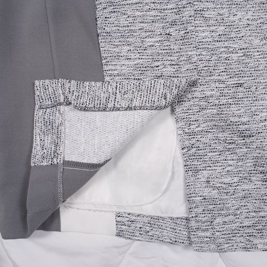 Next Grey Textured & White Colorblock Sleeveless Sheath Bodycon Pencil Dress 12-14UK/40-42EU