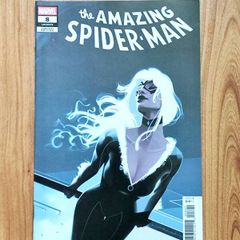 The Amazing Spider-Man 8 Issue LGY 972 2025 Marvel Comics Spiderman Black Cat Variant Edition