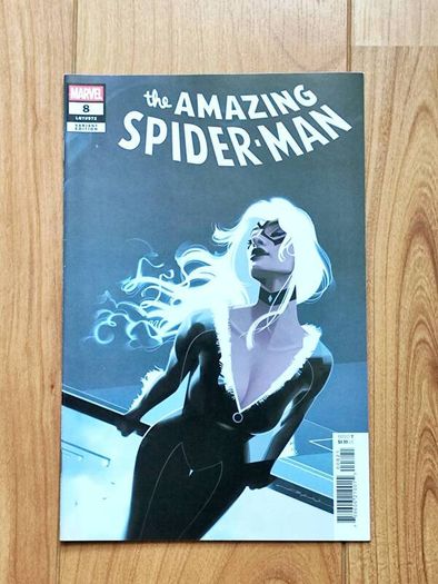 The Amazing Spider-Man 8 Issue LGY 972 2025 Marvel Comics Spiderman Black Cat Variant Edition