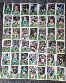 GLENISK IRFU Rugby Collector Cards