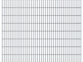 2D Garden Fence Panel 2.008x2.03 m  Grey