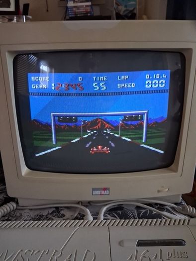 amstrad cpc 464 plus with monitor