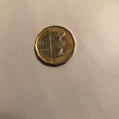 Rare Bee pound coin
