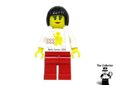 Lego Denmark Minifigure Lego World Rare Bella Center 2011. 02. 17-20 Bella Center Special Edition Rare
