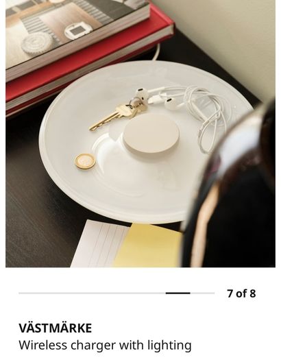 wireless ikea charger VASTMARKE
