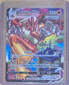 Blaziken VMAX - 201/198 - Pokemon card Chilling Reign Alternate Art Rare