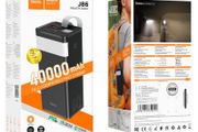 Hoco J86 Powermaster 22.5W Fully Compatible Power Bank 40000mAh Black