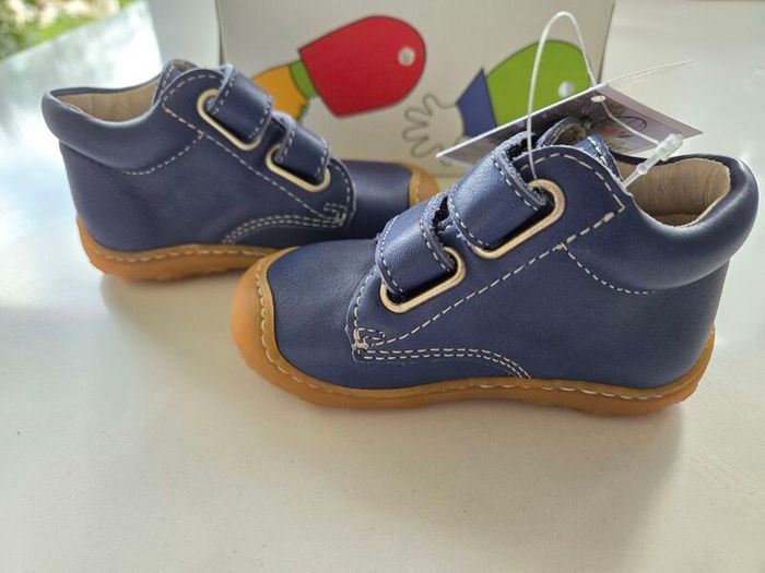 First shoe, Ricotta chrisy, leather, size 18